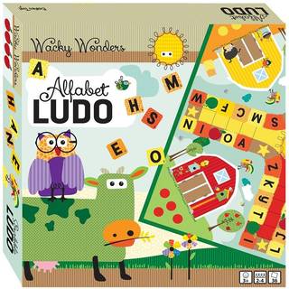 Læringsspil - Alfabet Ludo - Wacky Wonders - Fra 3 år.