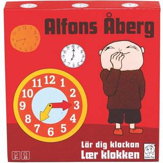 Alfons Åberg Børnespil 20 Brikker Lær Klokken