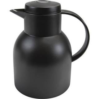 Termokande, sort, 1 liter - Exxent