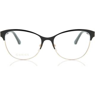 Gucci Kvinde GG0718O 004 Optiske stel Metal Sort Cat Eye