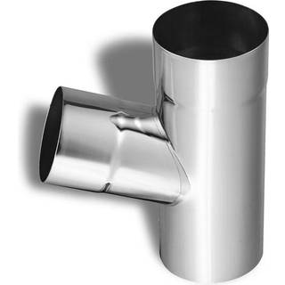 Plastmo Zink grenrør, 60° - Ø75 mm