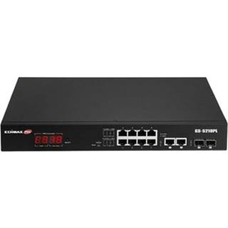 Edimax 12 Port Gigabit PoE Switch 2 RJ45/2 SFP com
