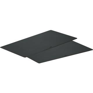 Rösle Schneidauflage schwarz 2-er Set 35x25 cm - Kunststoff - Schwarz