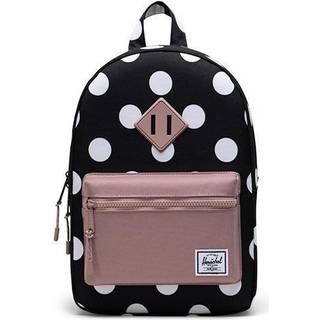Herschel Heritage Rygsæk Youth Polka Dot Black And White/Ash Rose 9L