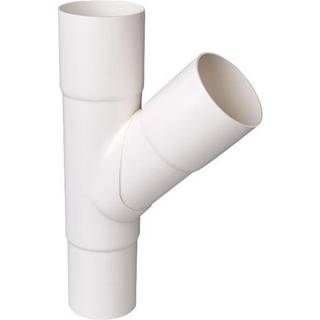 Plastmo grenrør Ø90 75gr hvid 5257350