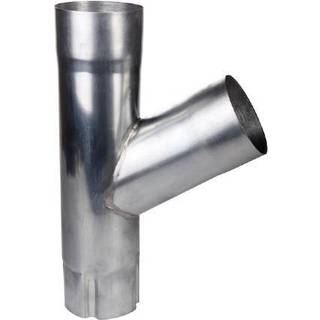 Plastmo Zink grenrør, 60° - Ø90 mm