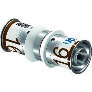 Uponor S Press Plus 1899428 Splejsning forbindelse lige, tryk på ærme 16 x 16 mm