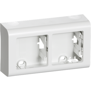 LK FUGA Softline underlag 2 modul vandret, hvid