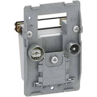 LK FUGA antenneudtag TV og R sløjfedåse T2 2 stik type TD212E, Class A+ 1½ modul, uden afdækning