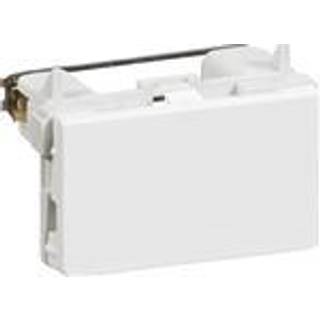 LK FUGA tekstfelt ½ modul, hvid