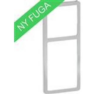 LK FUGA Slim 55 Design ramme 2½ modul, stål