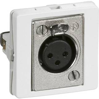 LK FUGA® audioudtag XLR 3-pol hun T1 1 stik hvid