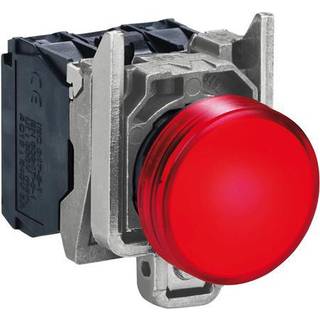 Schneider Electric Lampe komplet rød 24 V AC/DC med LED uden trafo