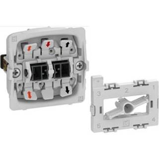 LK FUGA afbryder med korrespondance 16A med lampe 250V 1 modul, uden afdækning