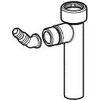 40 mm Mellemstykke med 1 inc slangeforskruning Geberit