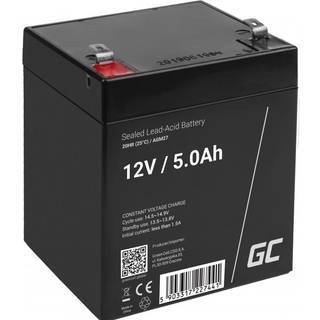Green Cell AGM27 UPS batteri Blybatterier (VRLA) 12 V 5 At
