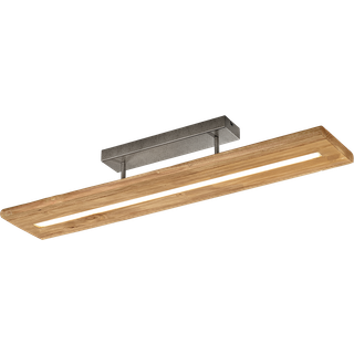 Brad LED-loftslampe lavet af træ