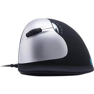 R-Go Tools R-Go HE Mouse Ergonomic Mouse Large Left - Mus - 5 knapper - Sølv