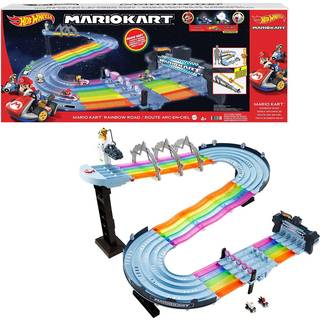 Hot Wheels -  Mario Kart Rainbow Racerbane (GXX41) - Fri fragt og klar til levering - Prismatch - Multi