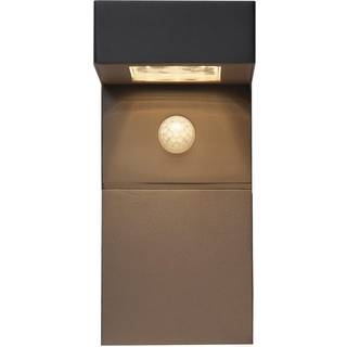 Star Trading - Solar Cell Lighting - Solar Cell Wall Lamp VICI - Sort - 20 cm