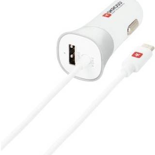 SKROSS USB-billaddare med micro-USB-kabel