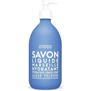 Compagnie de Provence Savon de Marseille Extra Pure Liquid Soap - Velvet Saweed - 16,7 fl oz glaspumpflaska