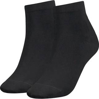 Tommy Hilfiger 2-pak Women Casual Short Sock - Black - Str 35/38