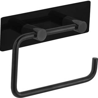 Pressalit  Home, toiletpapirholder med bagplade, mat sort - IH40210 ✓ På lager - klar til levering og afhentning