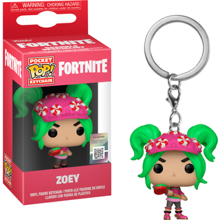 Funko PPK Fortnite S2 Zoey Nøglering [Levering: 1-2 dage]