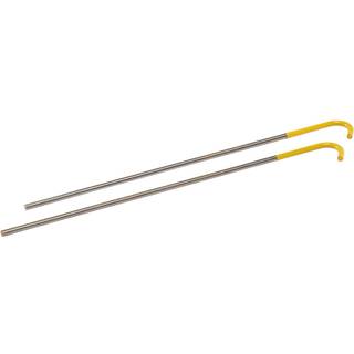 Nordisk Titanium Tooth Peg (6 Stk.) - Pløkker | Matt Silver
