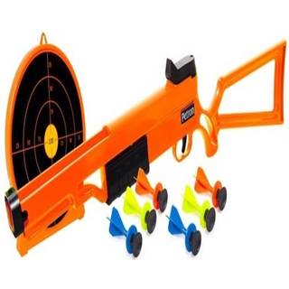 Sureshot Rifle + Skydeskive til børn m/6 dartpile