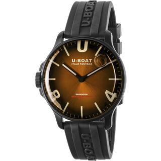 U-Boat 8699 Darkmoon Brown IPB Soleil Herrenuhr 44mm 5ATM