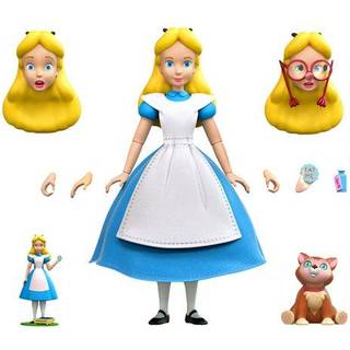 Disney Ultimates Alice in Wonderland Alice 7-tommer skala handlingsfigur