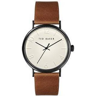 Ted Baker Phylipa Tan Leather Strap Men's Watch BKPPGF110