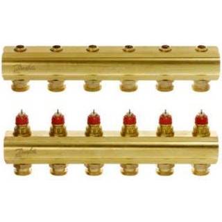 Danfoss gulvvarmemanifold 6+6 fhf-6