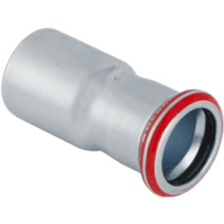 Geberit 1551001 Reduktion med glatte, galvaniserede 42 x 54 mm
