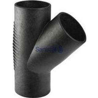 Geberit silent grenrør 45° 75/75 mm