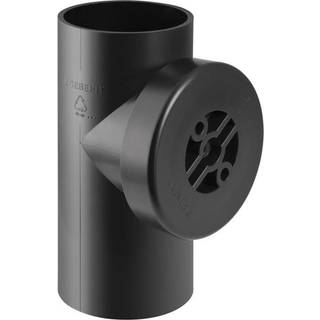 Geberit Peh renserør 90° geberit ø63 mm med dæksel