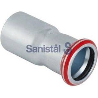 Geberit 1550993 Reduktion med glatte, galvaniserede 15 x 22 mm