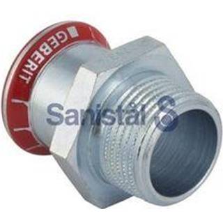 Geberit 1551023 Overgangs muffe UTV. gevind, galvaniseret 22 x 20 mm