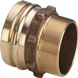 Viega Sanpress XL overgang 76,1 x 2 1/2" muffe/nippel rødgods