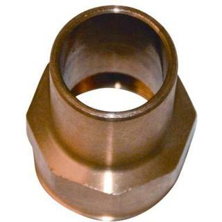 Viega Sanpress indstiksstykke 22 x 1/2" nippel/muffe rødgods