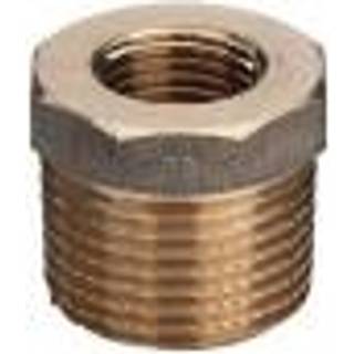 Viega Nippelmuffe 2" x 1" rødgods