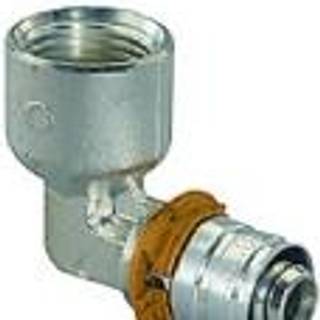 Uponor s-press plus presvinkel 90° muffe/muffe 20 mm x 34