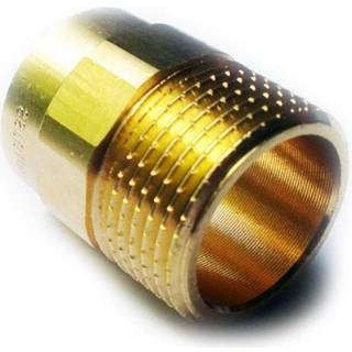 Viega Overgang muffe/nippel 22 mm x 3/4" rødgods