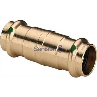 Viega Sanpress skydemuffe 22 mm rødgods