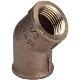Rødgods Vinkel Mf/Mf 45Gr 1/2 Viega