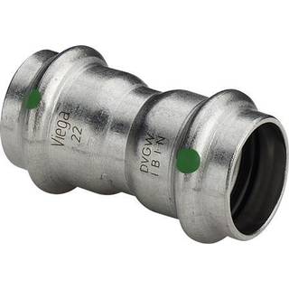 Viega Sanpress inox muffe 22 mm rustfrit stål