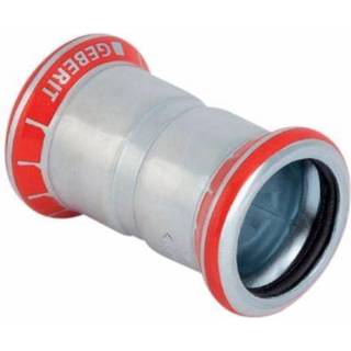 Geberit 1551009 Muffe Pressemuffe, galvaniseret 54 x 54 mm