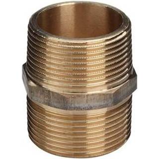 Viega Brystnippel 2 1/2" rødgods